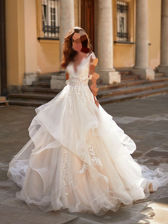 جدیدترین مدل لباس عروس پرنسسی اروپایی
