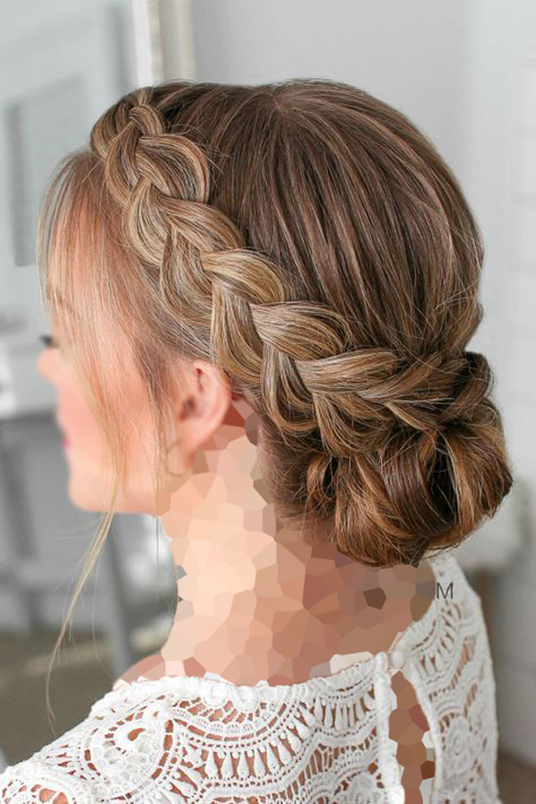 مدل موی باز ساده برای عروسی اینستاگرام