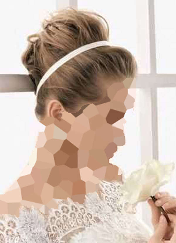 مدل موی ساده برای عروسی باز