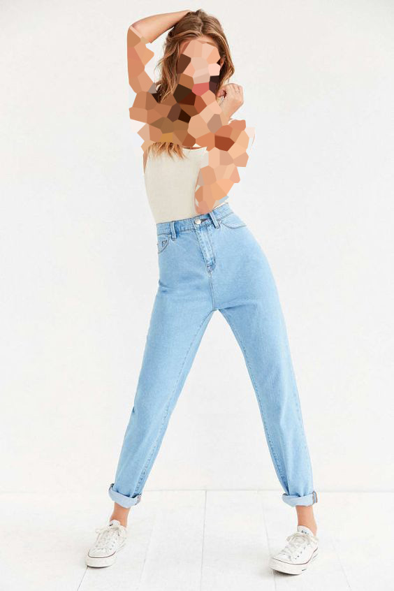 شیک ترین مدل شلوار جین مام استایل زنانه