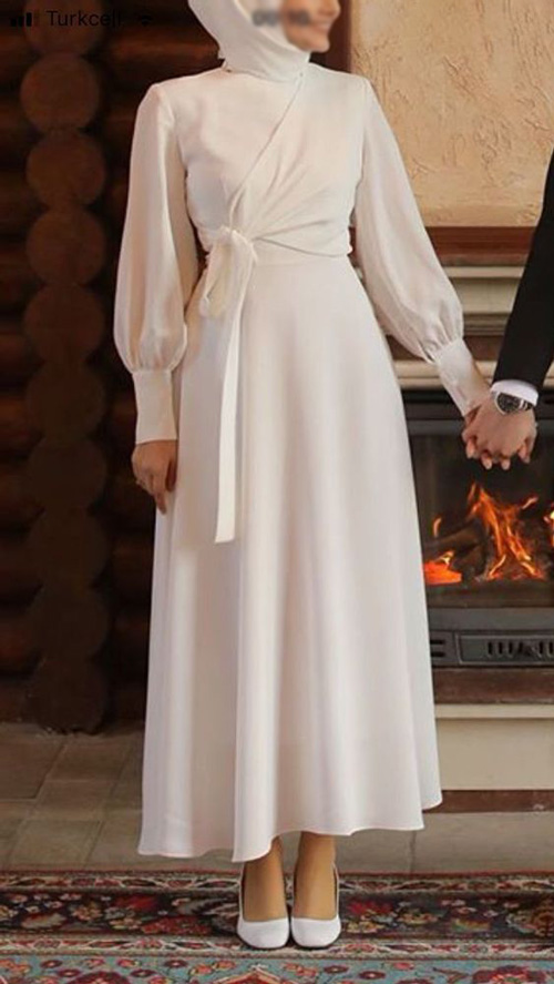 مدل لباس عروس پوشیده و خاص