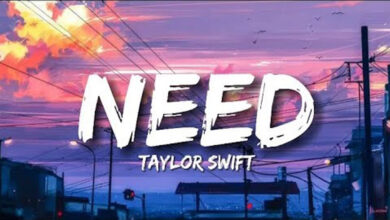 متن و ترجمه آهنگ Need از Taylor Swift