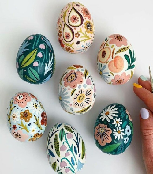 تزیین تخم مرغ به شکل فانتزی و خلاقانه