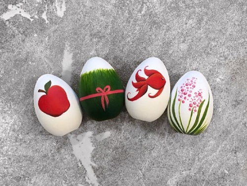 جدیدترین مدل رنگ آمیزی تخم مرغ برای عید نوروز