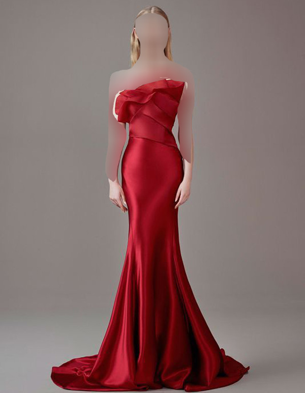مدل لباس مجلسی دخترانه 17 ساله قرمز