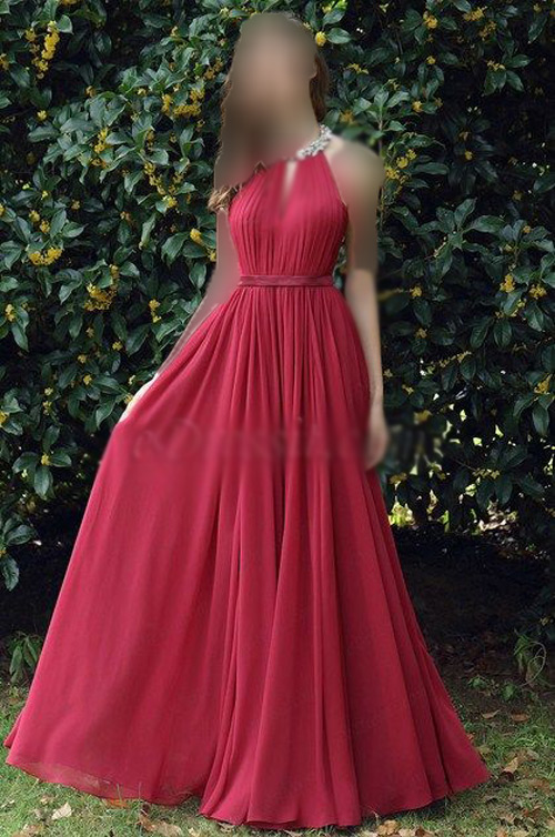 مدل لباس مجلسی خواهر عروس قرمز