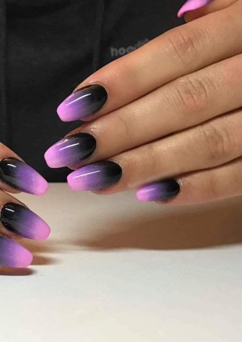 مدل ناخن امبره قرمز