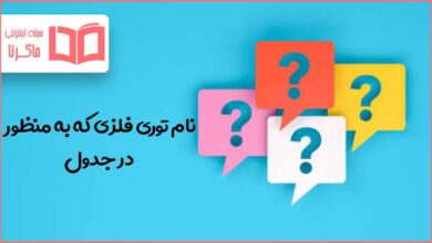 نام توری فلزی که به منظور در جدول