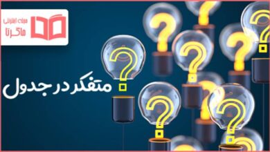 متفکر در جدول