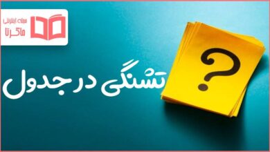 تشنگی در جدول