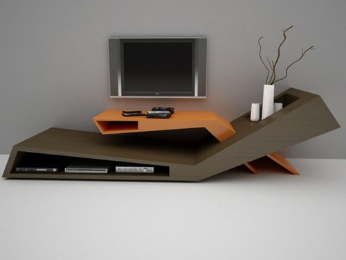 مدل میز تلویزیون چوبی
