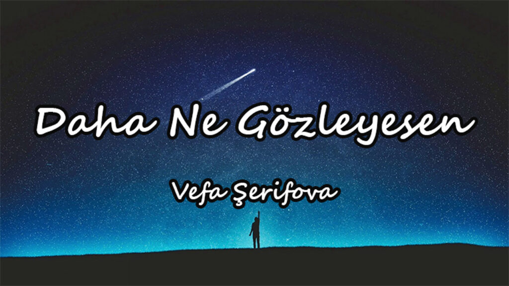 متن و ترجمه آهنگ Daha Ne Gözleyesen از Vefa Şerifova