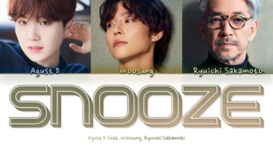متن و ترجمه آهنگ Snooze از Agust D و Ryuichi Sakamoto و WOOSUNG