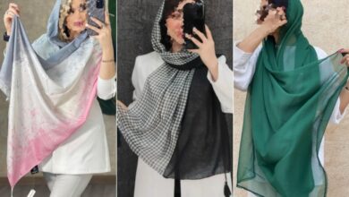 مدل شال حریر مجلسی