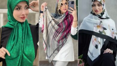 مدل شال نخی جدید ۱۴۰۲