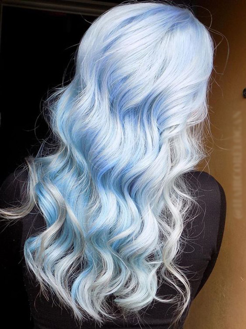 رنگ مو آبی یخی قیمت

