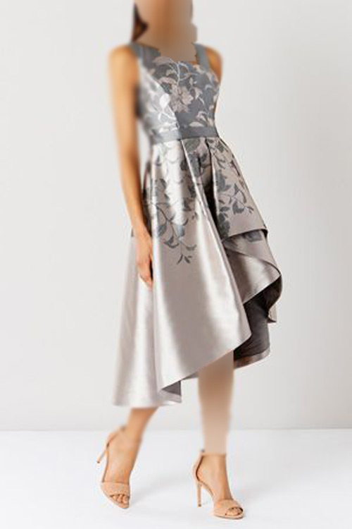 مدل لباس مجلسی با پارچه ژاکارد اینستاگرام
