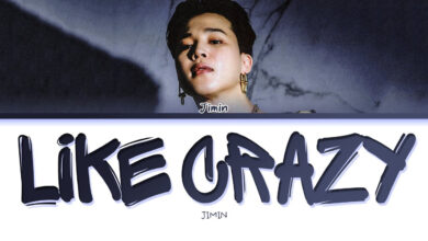 متن و ترجمه آهنگ Like Crazy از Jimin