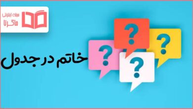 خاتم در جدول