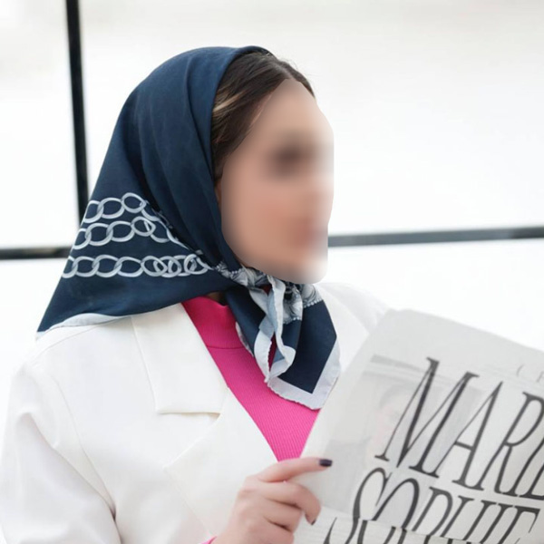 مدل روسری دخترانه مینی اسکارف برای مراسم