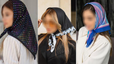 مدل روسری مینی اسکارف دخترانه جدید