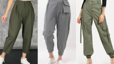 مدل شلوار پاکتی دخترانه جدید