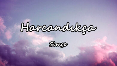 متن و ترجمه آهنگ Harcandıkça از Simge