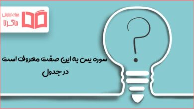 سوره یس به این صفت معروف است در جدول