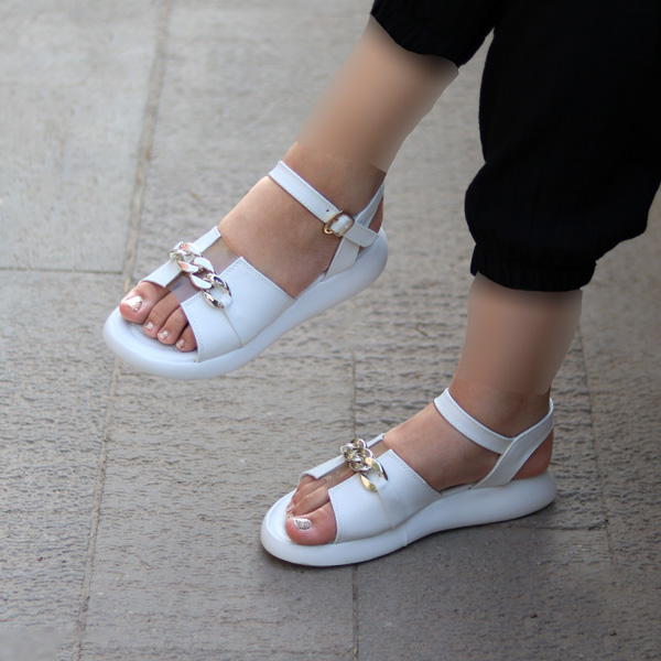 مدل کفش تابستانه زنانه سفید