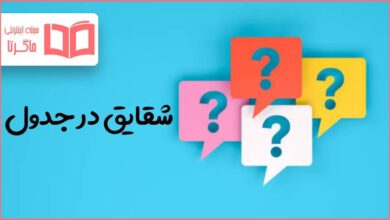 شقایق در جدول