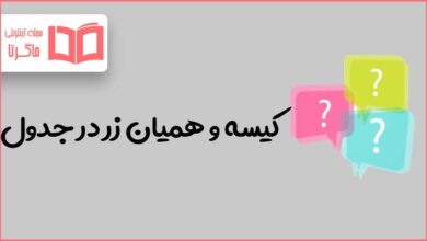 کیسه و همیان زر در جدول