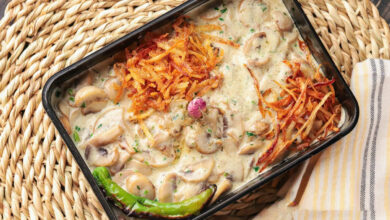 طرز تهیه چیکن استراگانف