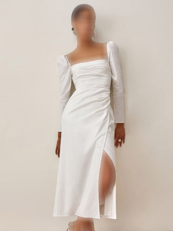 مدل لباس شب عروس بلند

