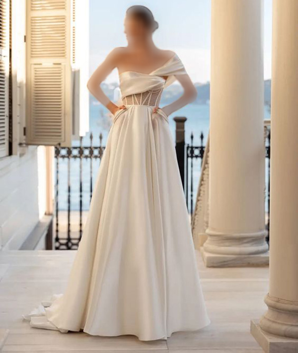 مدل لباس عروس اروپایی دخترانه
