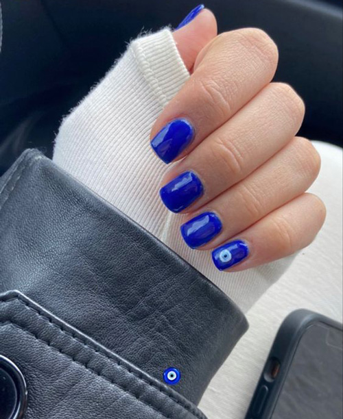 طرح ناخن چشم گربه ای