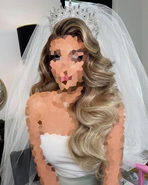 مدل موی عروس جدید باز
