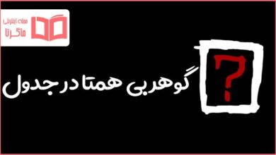 گوهر بی همتا در جدول