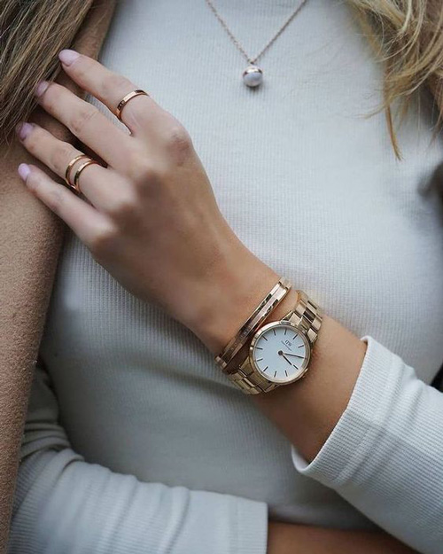 انواع مدل ساعت طلا زنانه