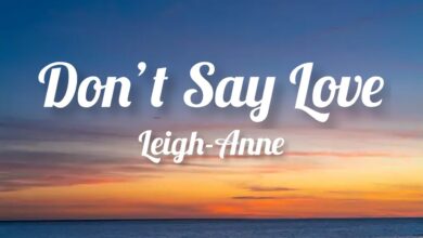 متن و ترجمه آهنگ Don’t Say Love از Leigh-Anne