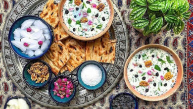 آب دوغ خیار مجلسی