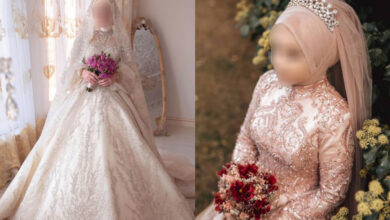مدل لباس عروس عربی