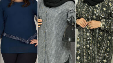 شومیز حریر زنانه سایز بزرگ