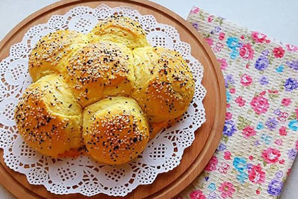 طرز تهیه نان شیرمال