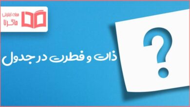 ذات و فطرت در جدول