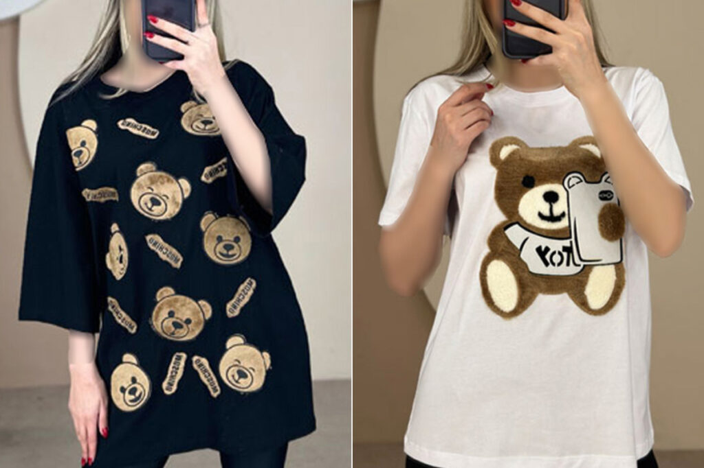 مدل تیشرت خرس تدی دخترانه جدید