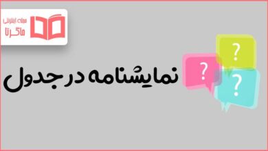 نمایشنامه در جدول