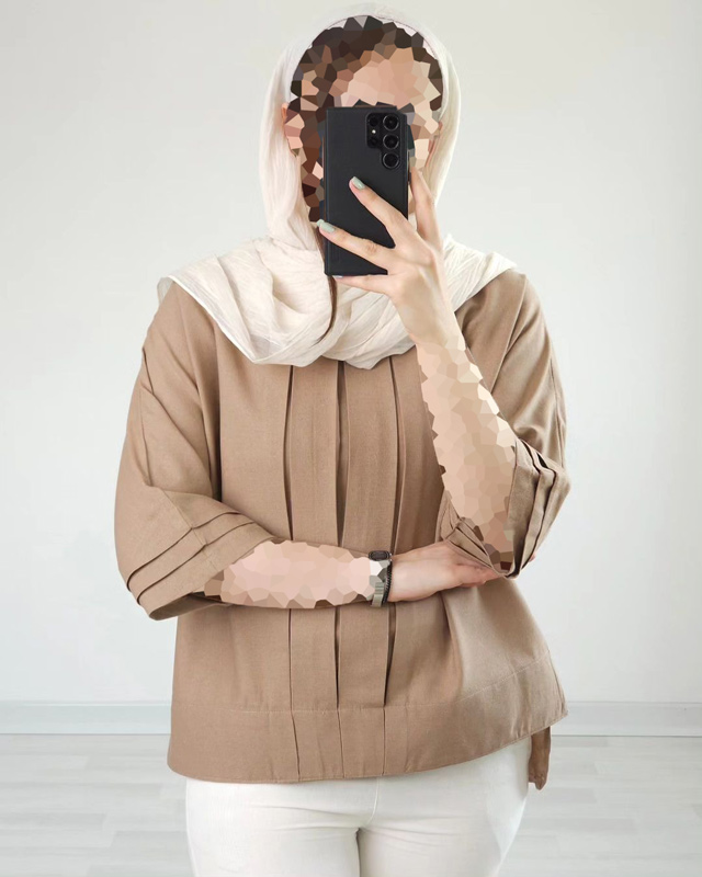 مدل لباس مجلسی ایرانی پوشیده
