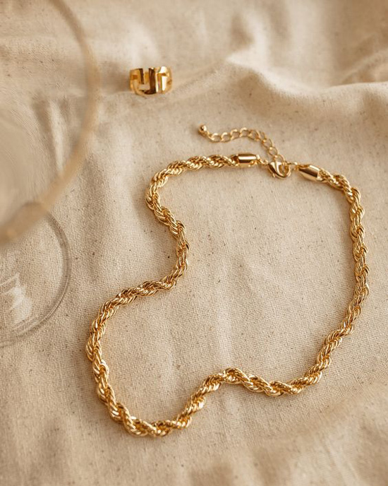 زنجیر طلا دخترانه با قیمت
