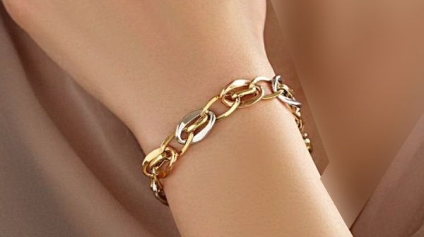 دستبند طلا زنجیری زنانه ۱۴۰۲