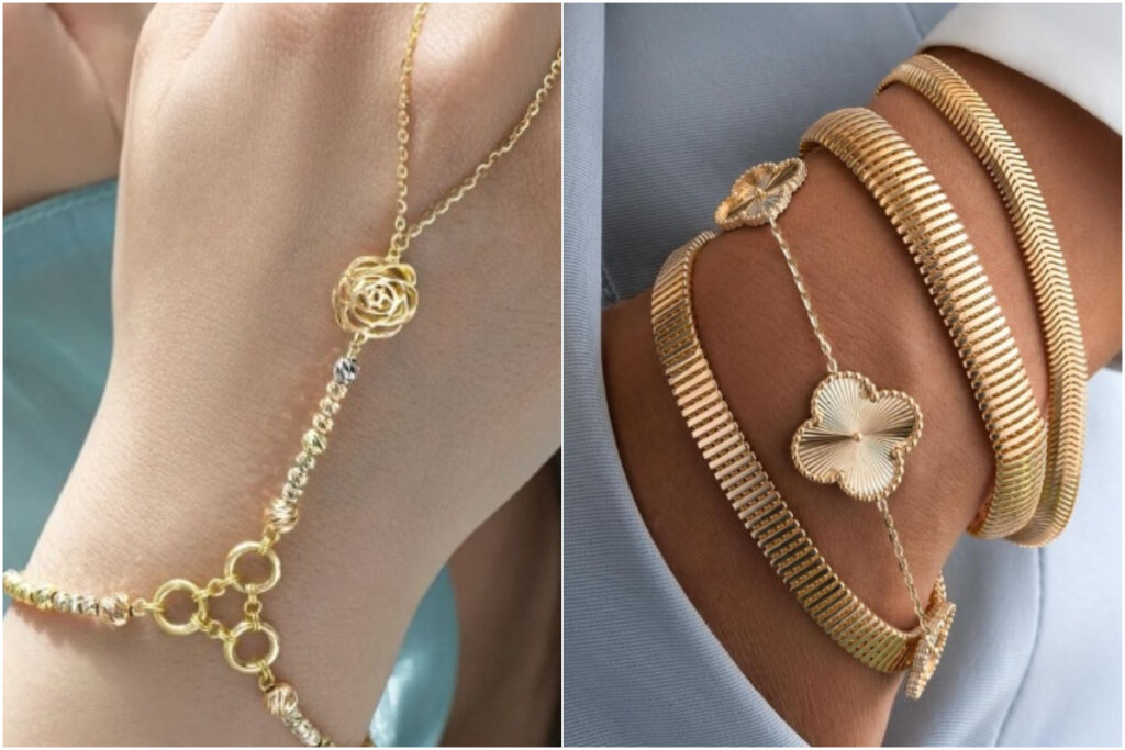 دستبند طلا زنانه جدید